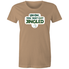 Load image into Gallery viewer, You Just Got Jingled Women&#39;s Tee