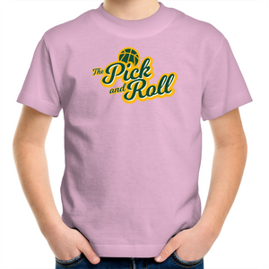 The Pick and Roll Classic Script Kids Tee